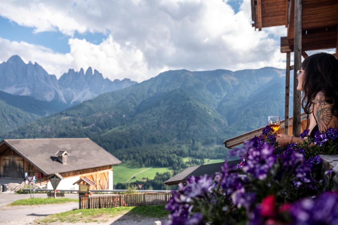 Gruberhof Coll Lägenhet Funes  Exteriör bild